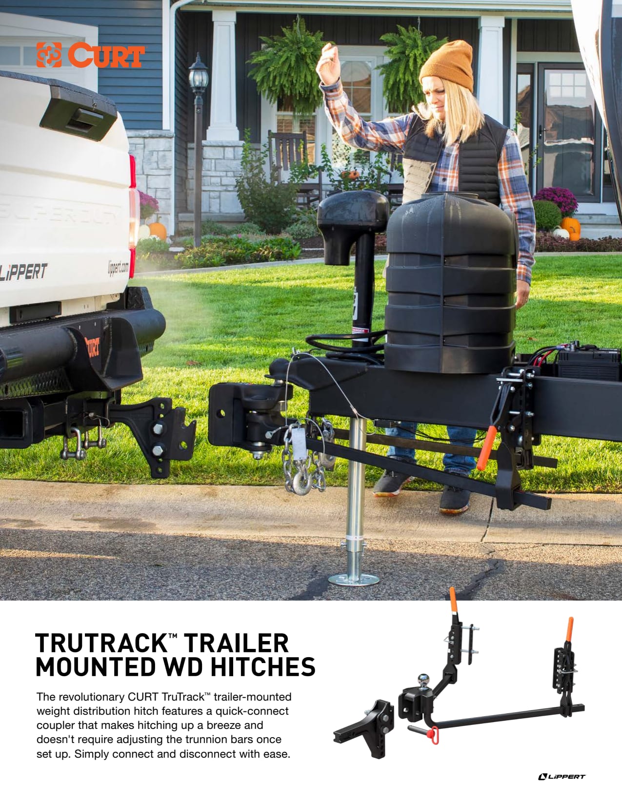 TruTrack Trailer-Mounted Weight Distribution Hitch Sell Sheet 